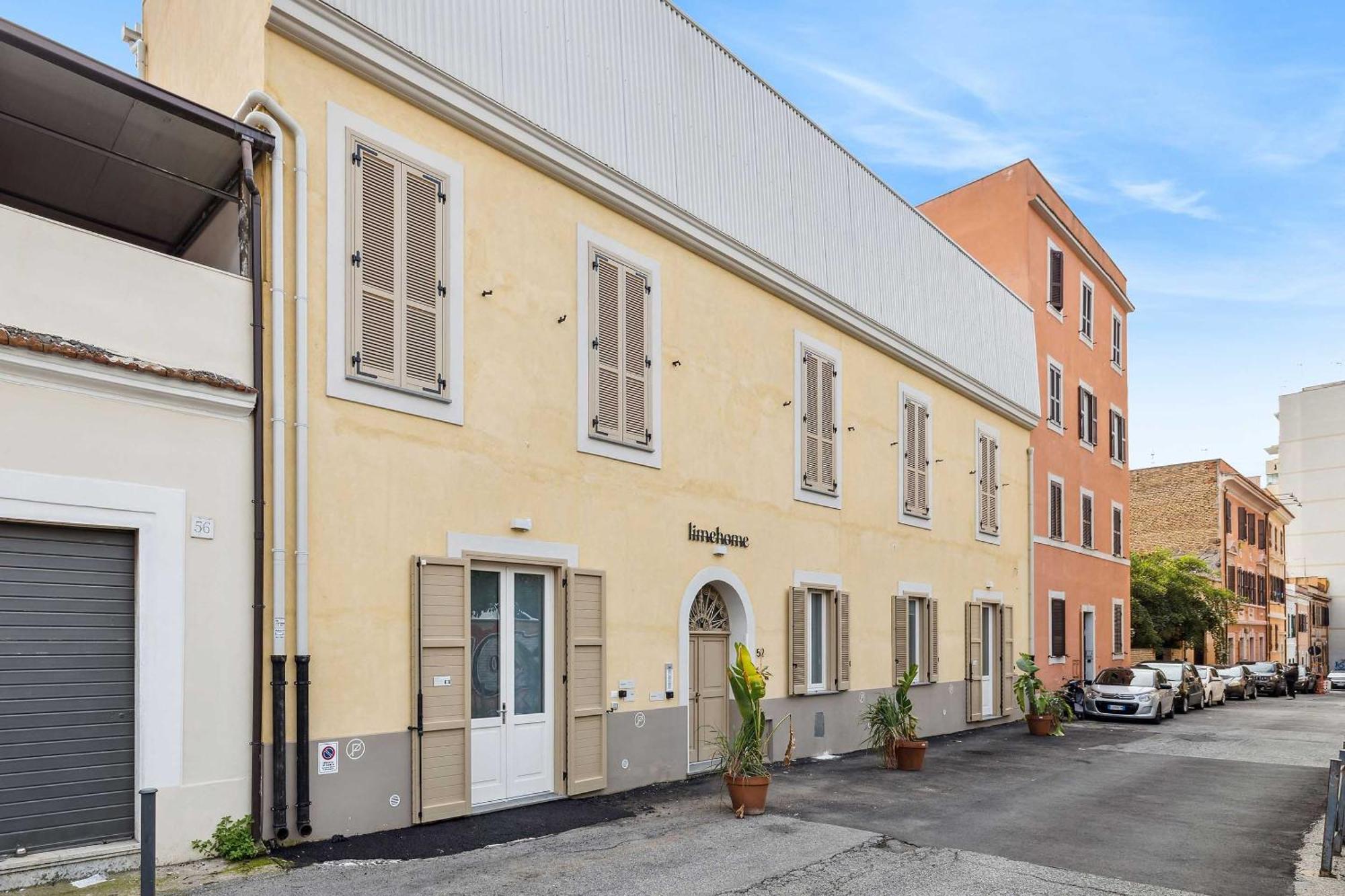 Limehome Rome Via Fortebraccio Exteriör bild